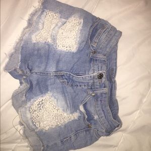 Jean shorts